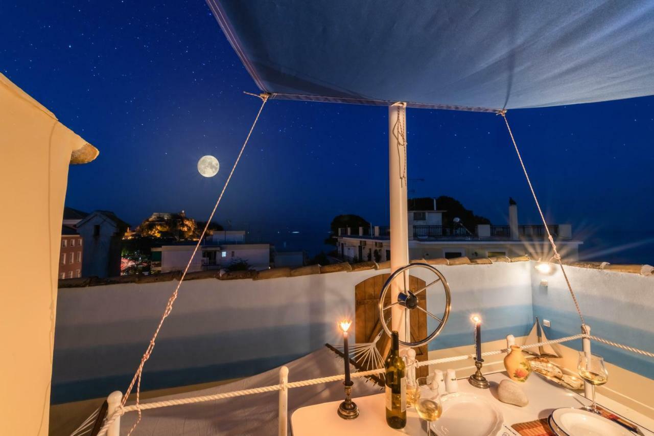 Gregos Rooftop Suite City Center W. Sea View Corfu  외부 사진